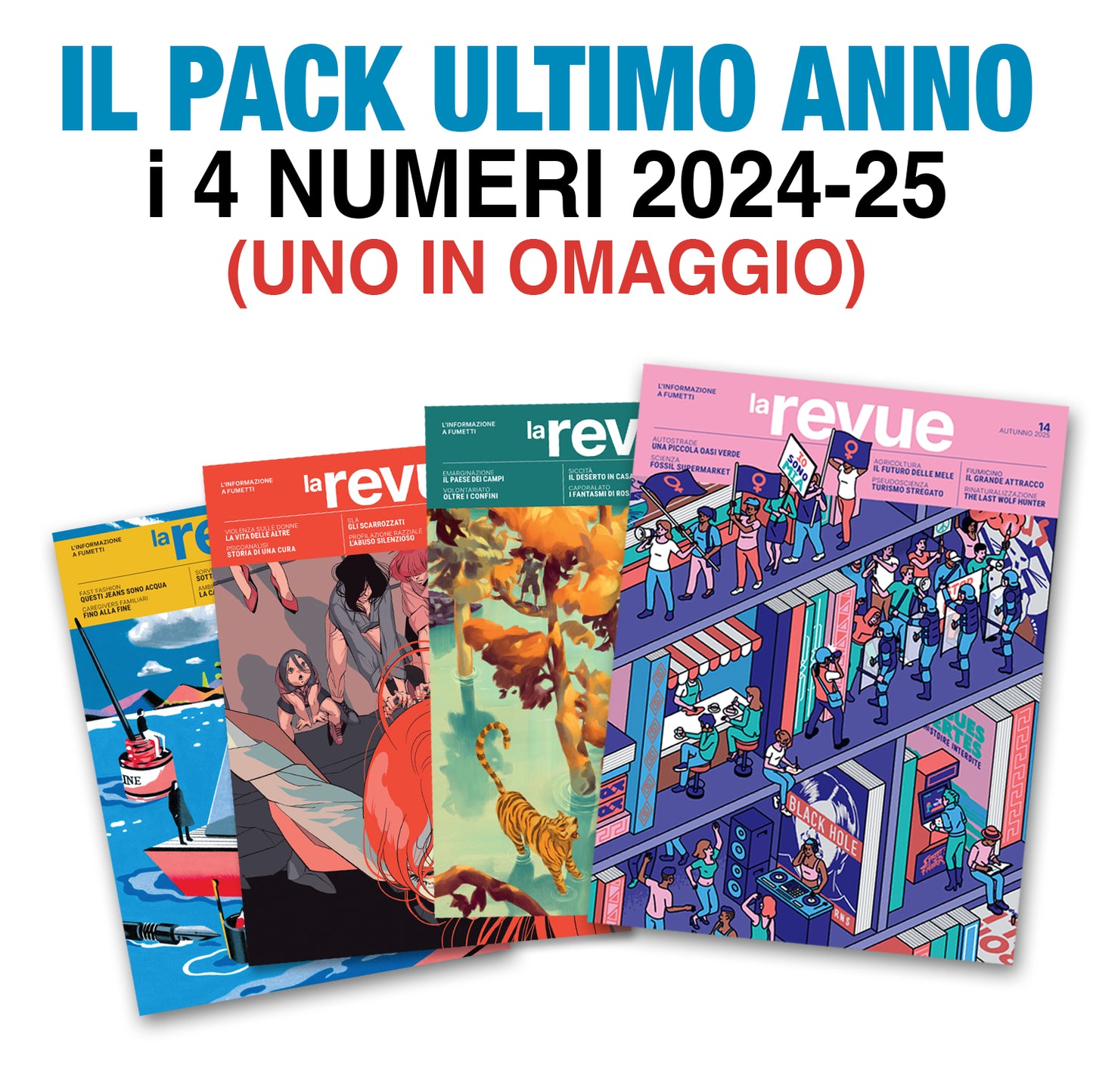 PACK ULTIMOANNO - gli ultimi 4 numeri del 2024-25