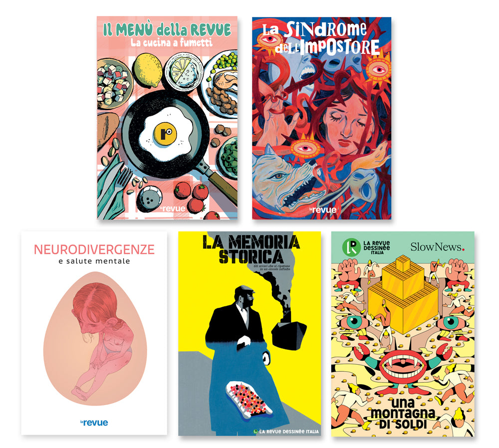 Menù della Revue - La cucina a fumetti (pre order)