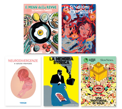 Menù della Revue - La cucina a fumetti (pre order)