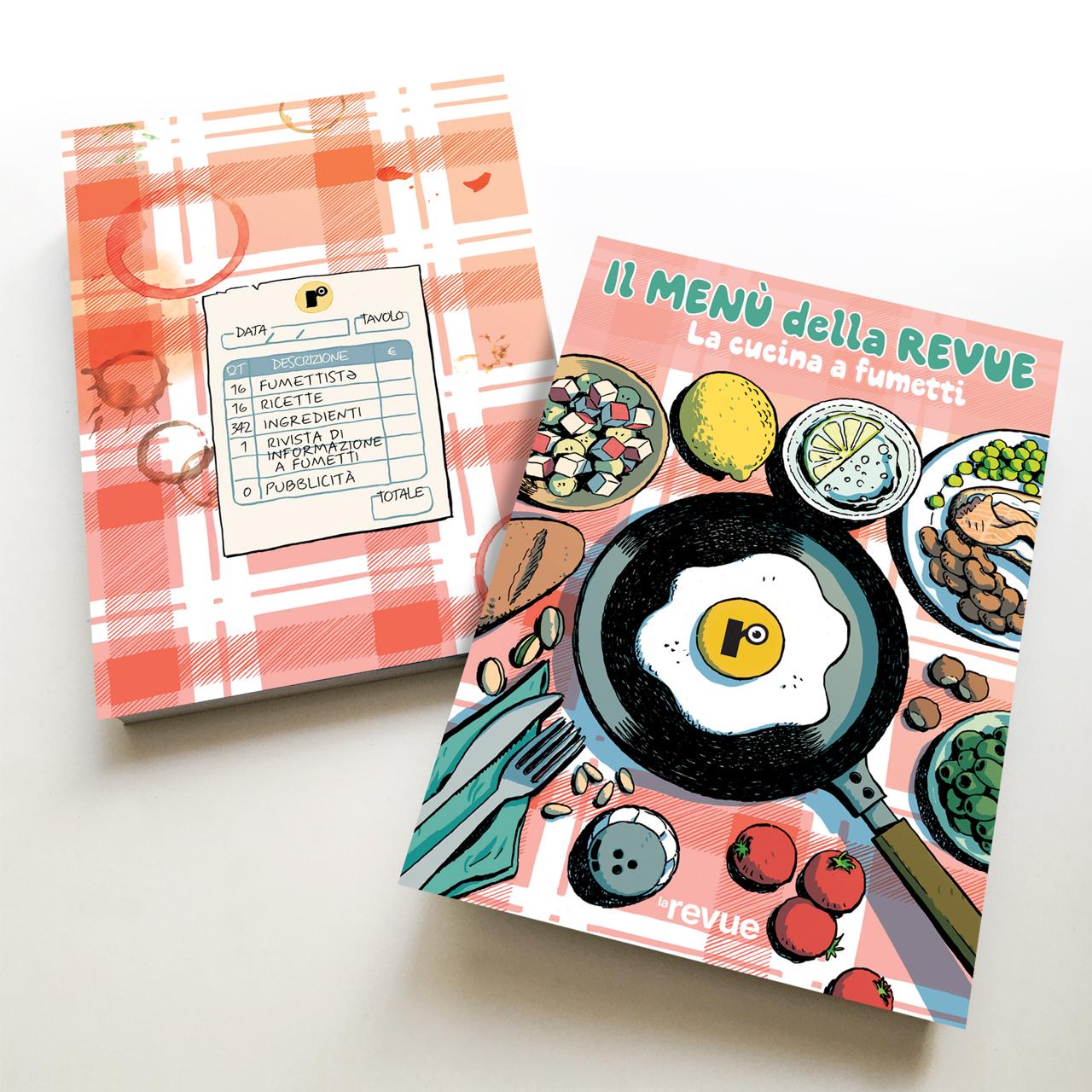 Menù della Revue - La cucina a fumetti (pre order)