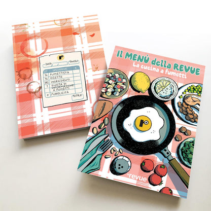 Menù della Revue - La cucina a fumetti (pre order)