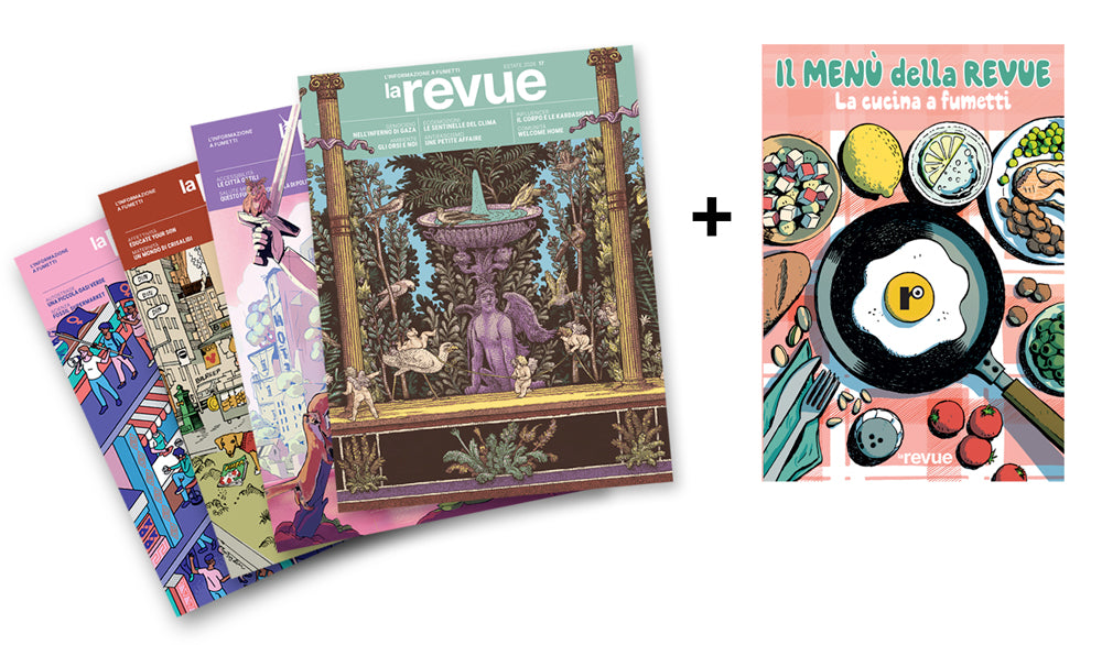 Menù della Revue - La cucina a fumetti (pre order)