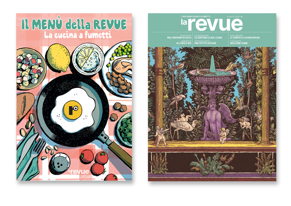 Menù della Revue - La cucina a fumetti (pre order)