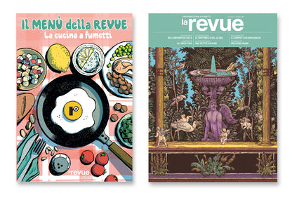 Menù della Revue - La cucina a fumetti (pre order)